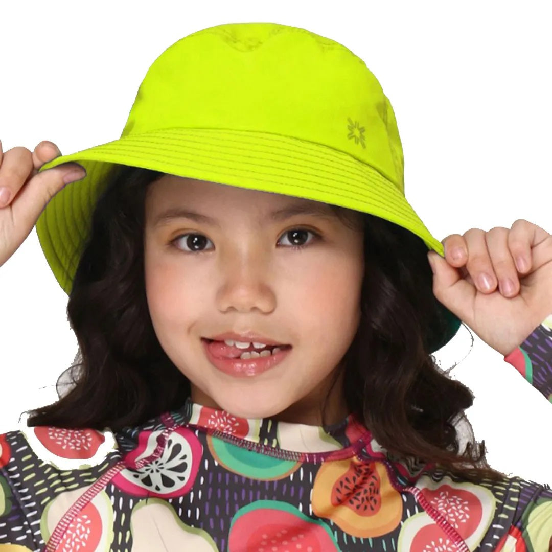 Kids Bucket Hat UPF50+ - Gold Yellow