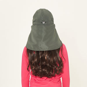 Teens Legionnaire Cap Army Green UPF50+