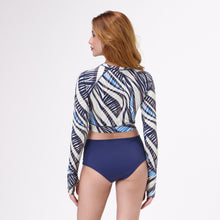 Load image into Gallery viewer, 2 Piece Bikini Set Waves UPF50+
